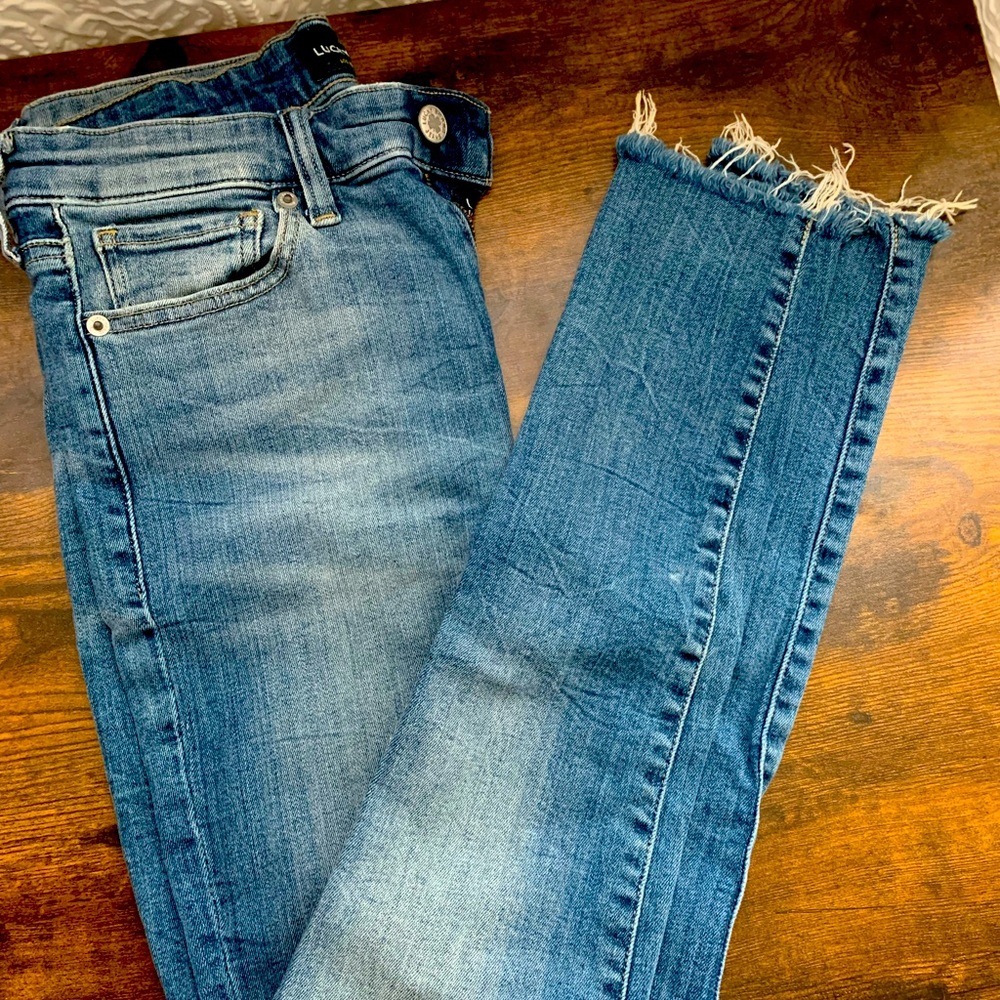 Lucky Brand Jeans - Never worn. Size 2/26- Ava Legging